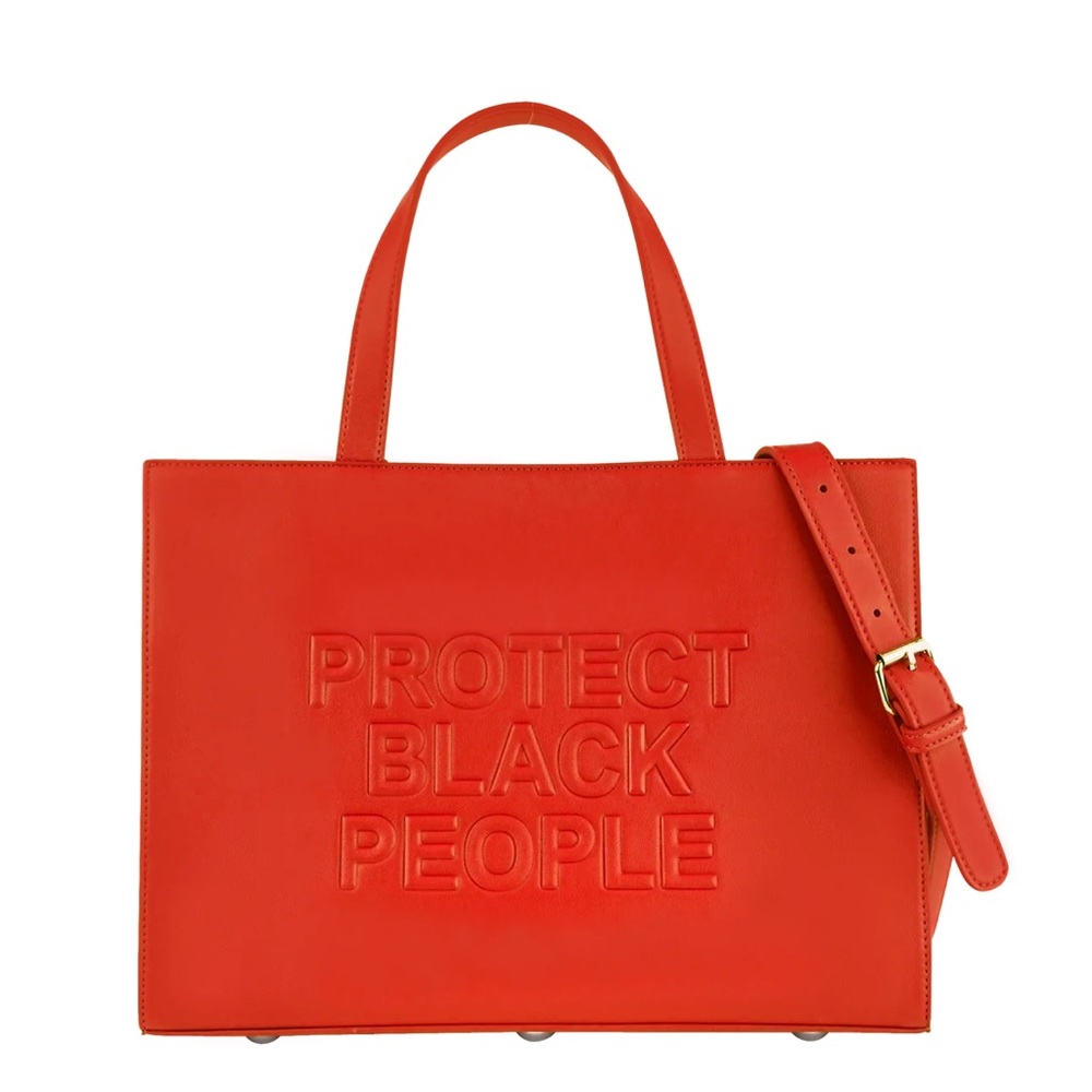 Red Cise Handbag - Protect Black People